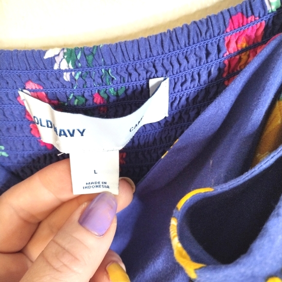 Old Navy Pretty Floral Sleeveless Dress - Picture 8 of 8